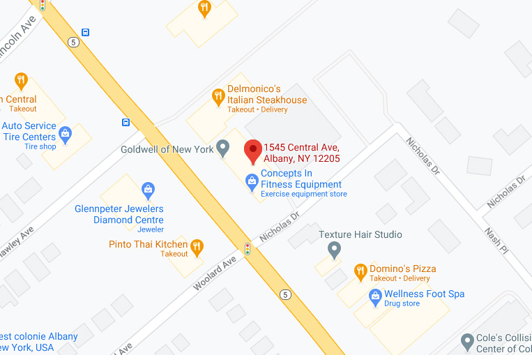 albany store map